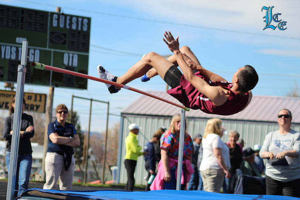 Paisley athlete Shakir Mukhametzyanov displays his high jump acumen